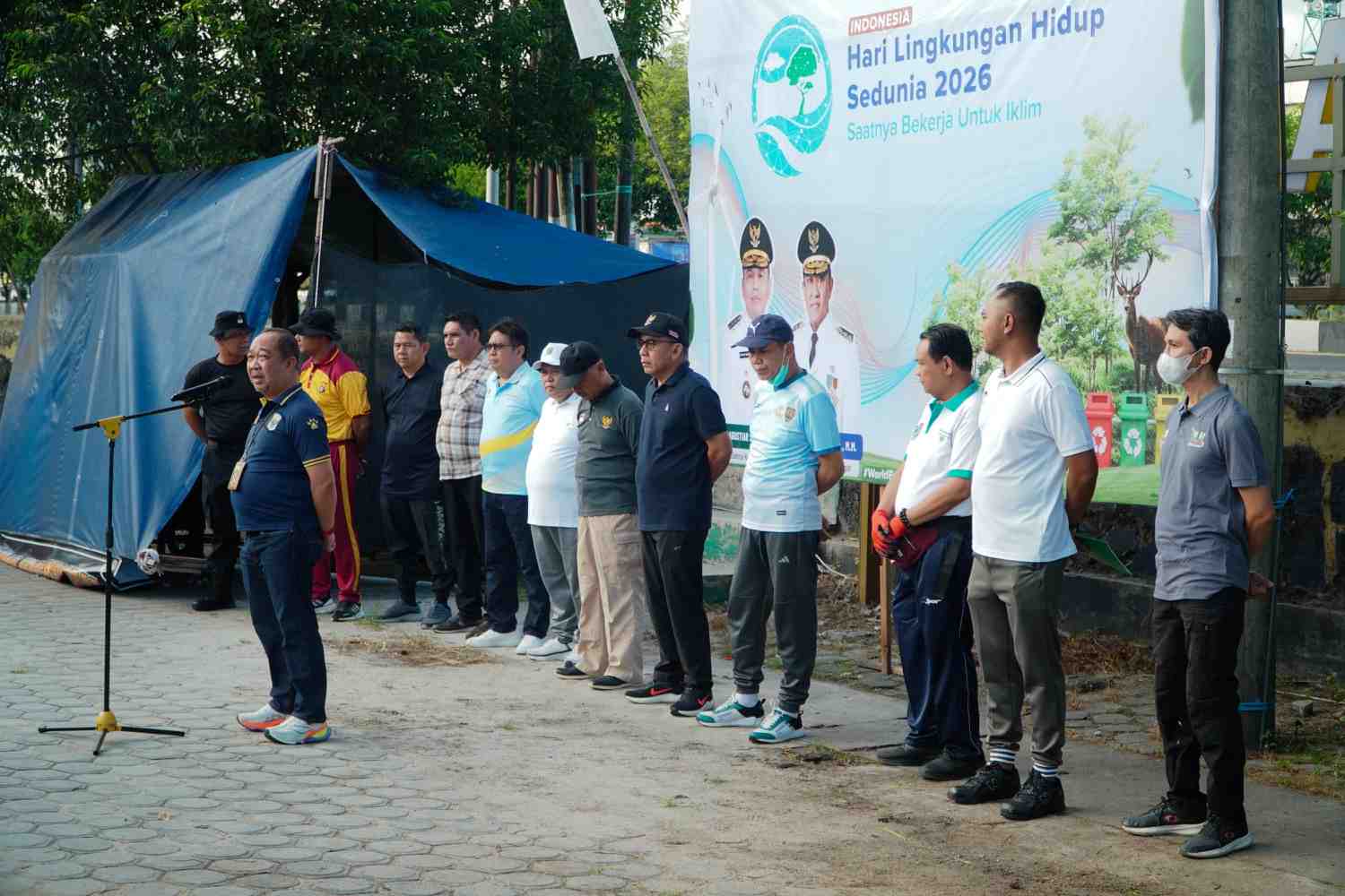 Gubernur Agustiar Sabran Pimpin Aksi Korvei di Pasar Kahayan Palangka Raya, Peringati Hari Lingkungan Hidup 2026