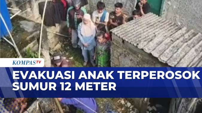 Bocah 10 Tahun Terperosok ke Sumur 12 Meter Saat Cari Bola di Depok, Dievakuasi Damkar dalam 12 Menit