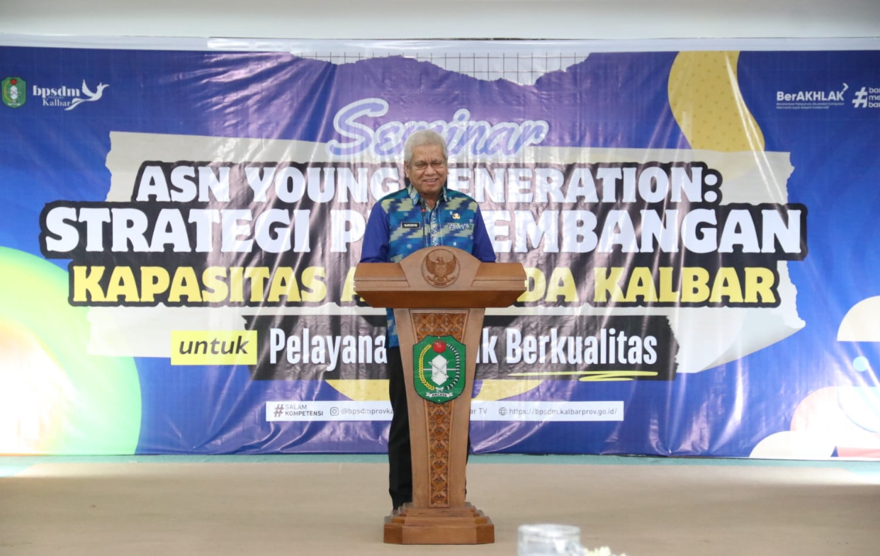 Sekda Kalbar Harisson Dorong 1.300 ASN Muda Jadi Agen Perubahan, Bukan Sekadar Penggugur Administrasi