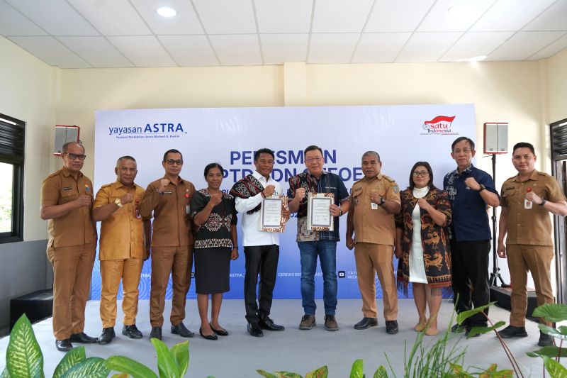 16 Sekolah di Rote Ndao Direnovasi Yayasan Astra, SDN Oefoe Kini Punya Perpustakaan Modern hingga Lapangan Olahraga
