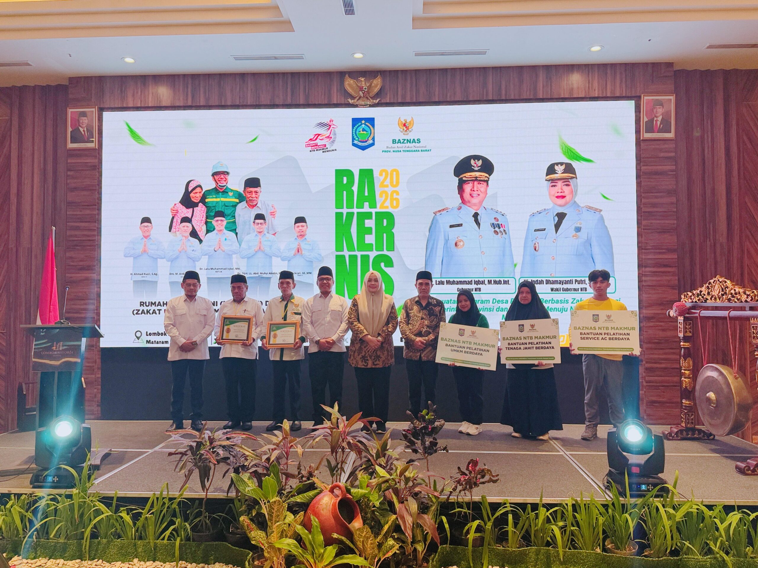 BAZNAS NTB Catat Penerima Manfaat Zakat Naik 37,14 Persen, Luncurkan 5 Pilar Program Desa Berdaya 2026