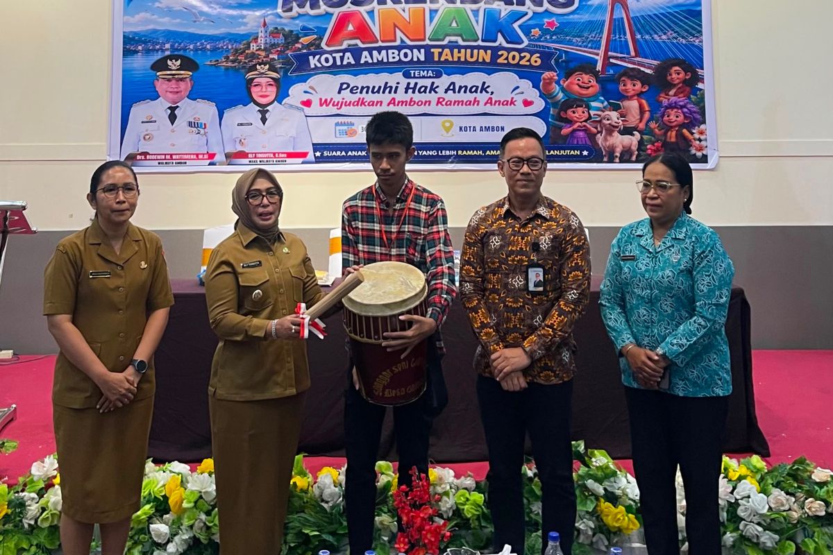 Pemkot Ambon Siapkan Musrenbang Anak 2026, Anak Bukan Lagi Objek Tapi Subjek Pembangunan