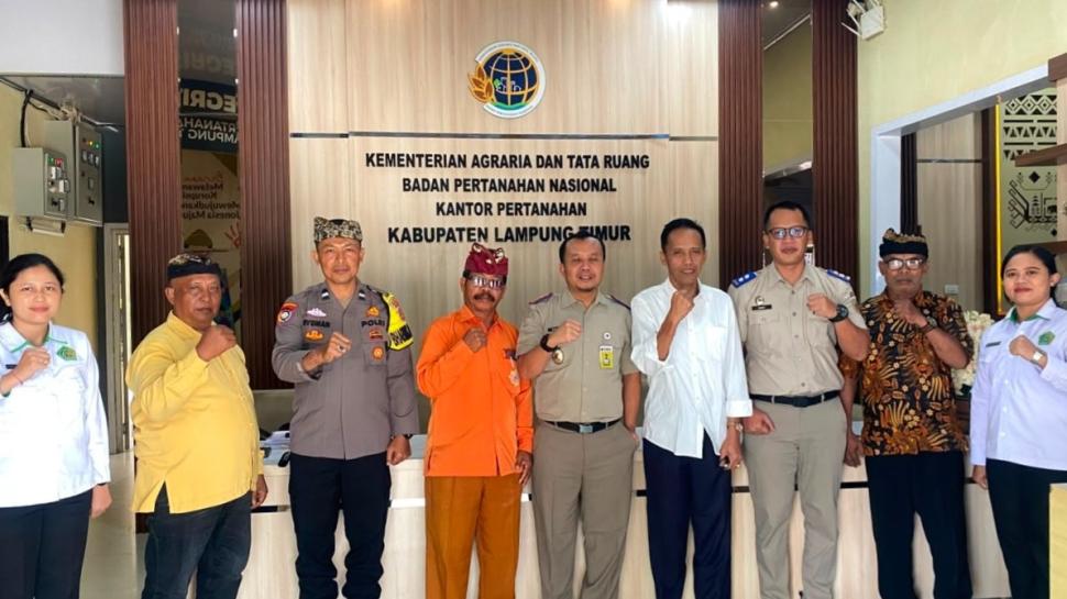 27 Pura di Lampung Timur Diusulkan Sertifikasi Tanah, ATR/BPN Targetkan Rampung Tahun Ini