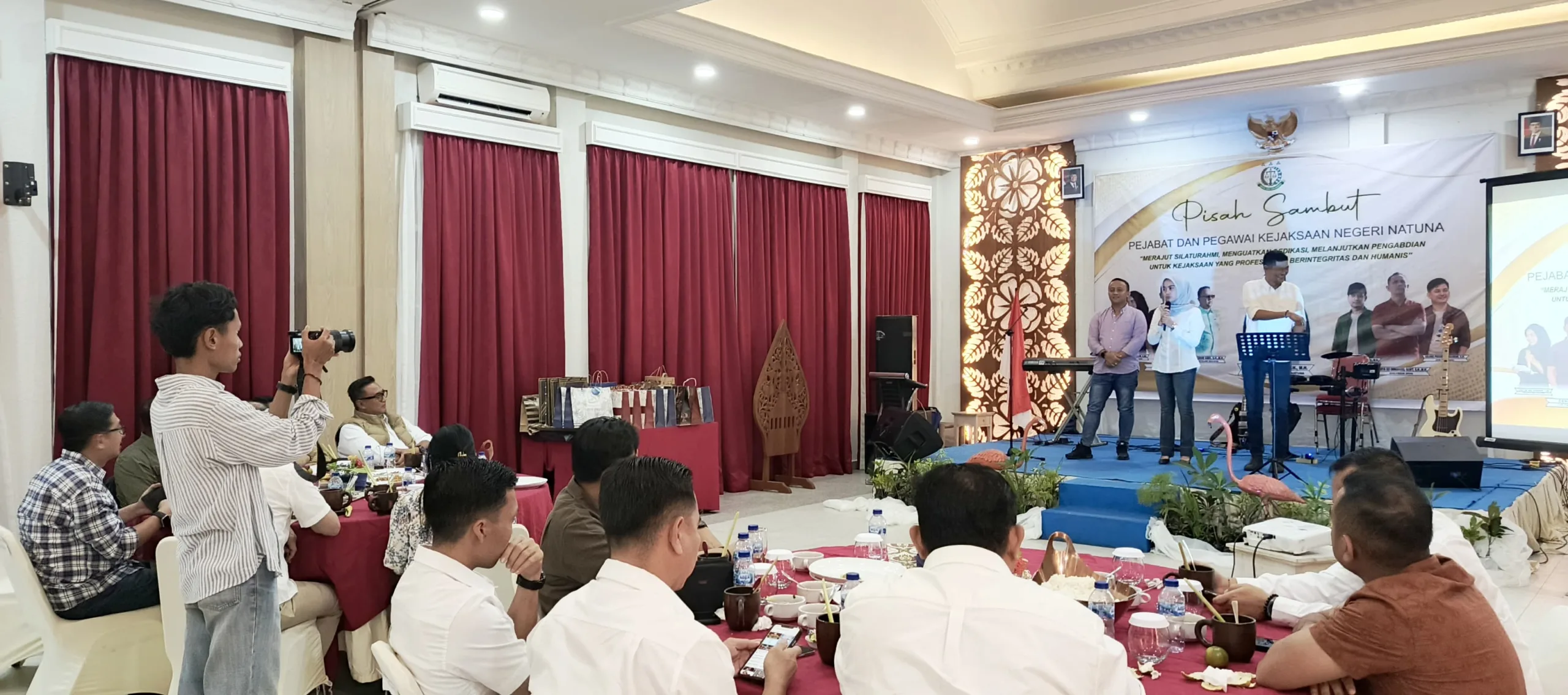Suasana Haru Warnai Pisah Sambut Pejabat Kejari Natuna, Dua Kasi Dapat Penugasan Baru ke Batam dan Lingga
