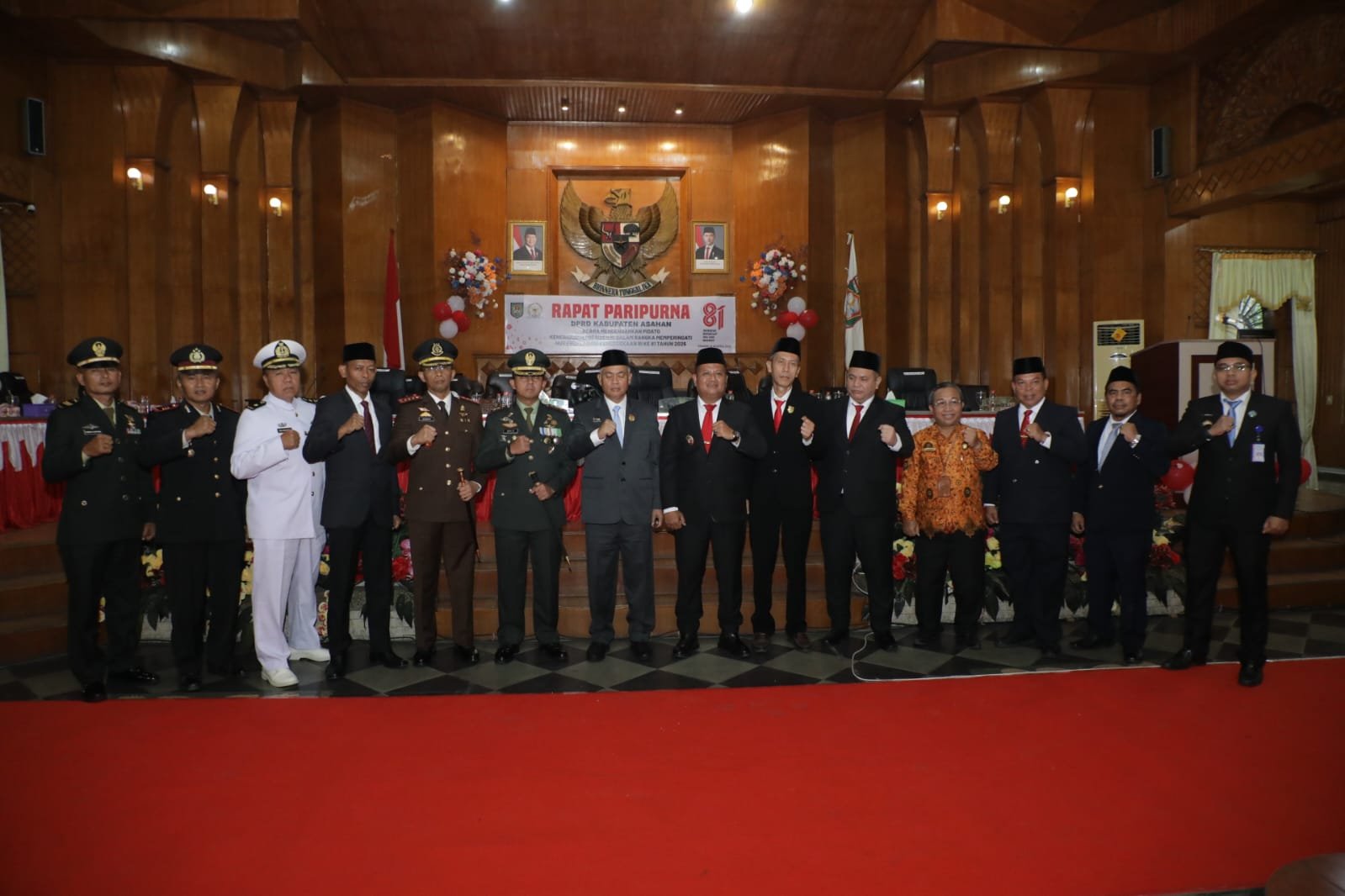 Wakil Bupati Asahan Ajak Forkopimda dan Warga Dukung Program Swasembada Pangan Usai Pidato Kenegaraan Prabowo