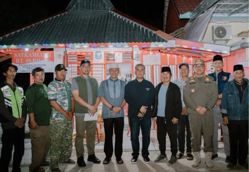 Kakorbinmas Baharkam Polri Tinjau Pos Satkamling di Bengkulu, Dorong Warga Aktif Jaga Lingkungan