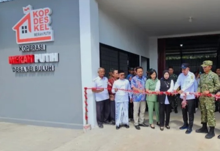 Koperasi Merah Putih Desa Sungai Buluh Tabalong Resmi Beroperasi, Siap Layani Sembako hingga Klinik untuk Warga
