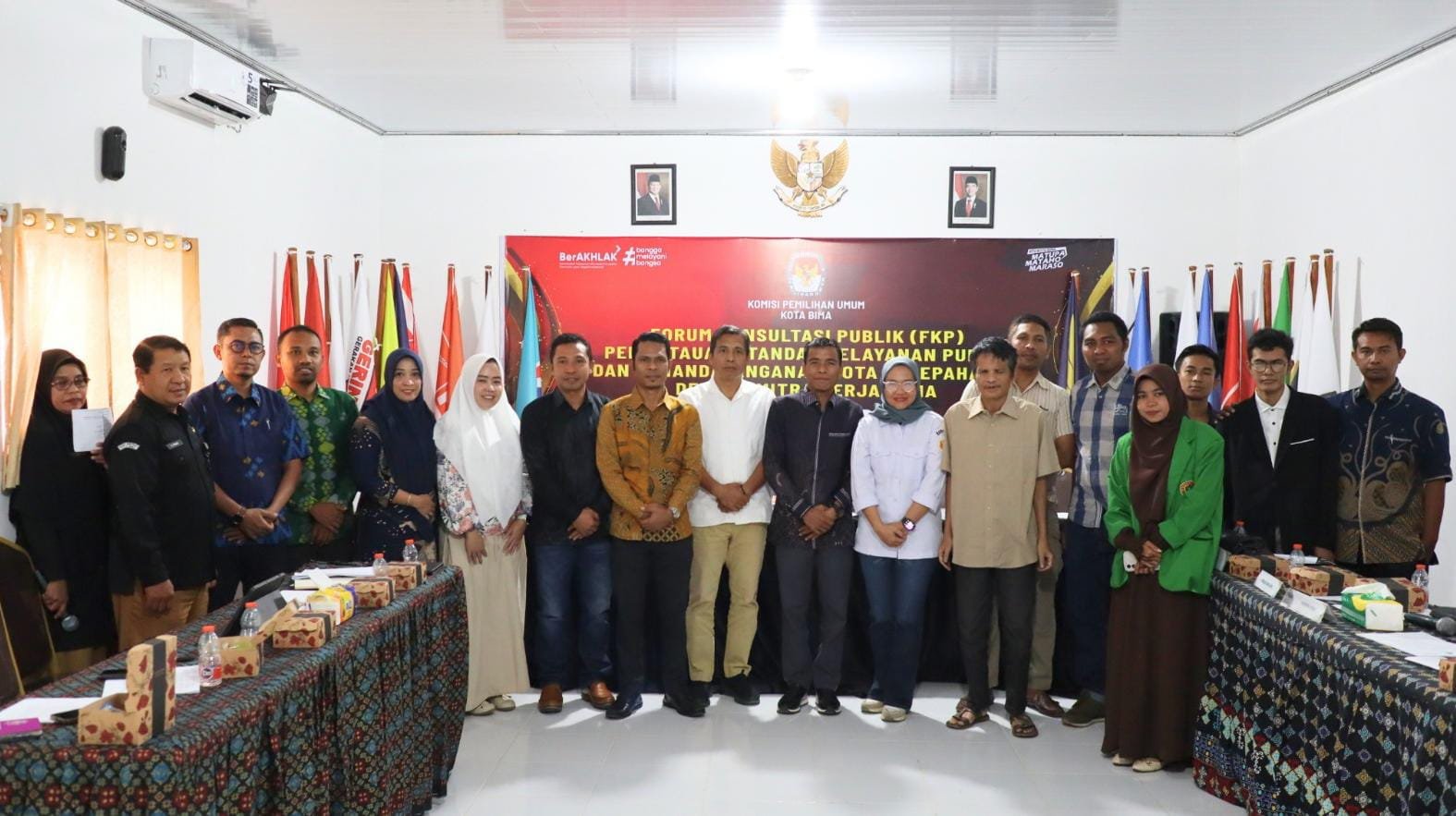 KPU Kota Bima Evaluasi Standar Pelayanan Publik, Disabilitas Minta Akses Informasi Lebih Ramah