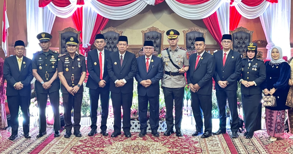 Kapolres Muaro Jambi Hadiri Rapat Paripurna DPRD untuk Ikuti Sidang Tahunan MPR RI dan Pidato Kenegaraan Presiden
