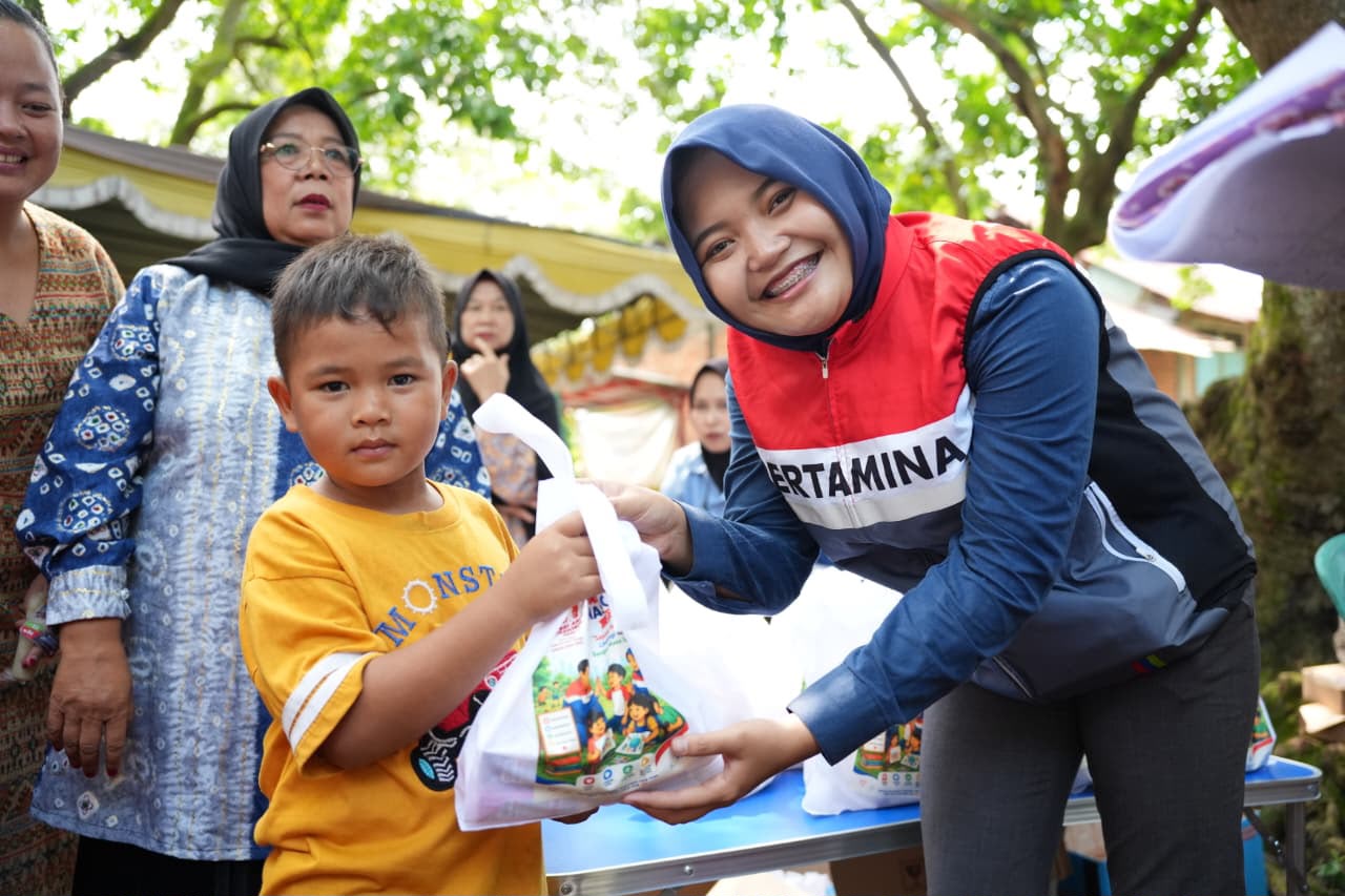 Pertamina Patra Niaga Sumbagsel Perkuat Posyandu Lavender Palembang dan Edukasi Perlindungan Anak di Hari Anak Nasional 2026