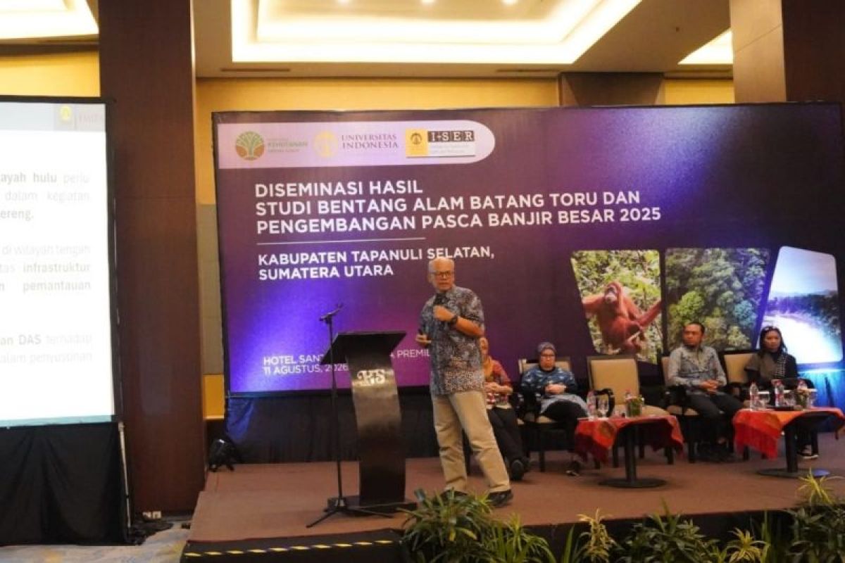 Kajian I-SER UI soal Banjir Garoga: Bencana Hidrometeorologi Murni, Bukan Akibat Aktivitas Tambang Emas Martabe