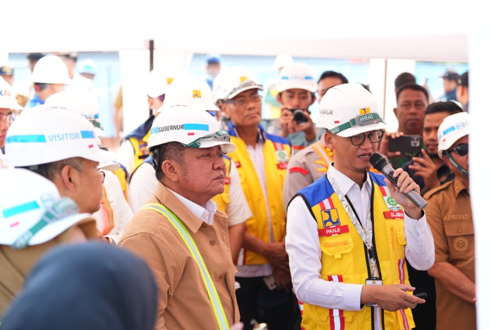 Progres Flyover JPL 123 Muara Enim Capai 16 Persen, Gubernur Sumsel Herman Deru Targetkan Tepat Waktu