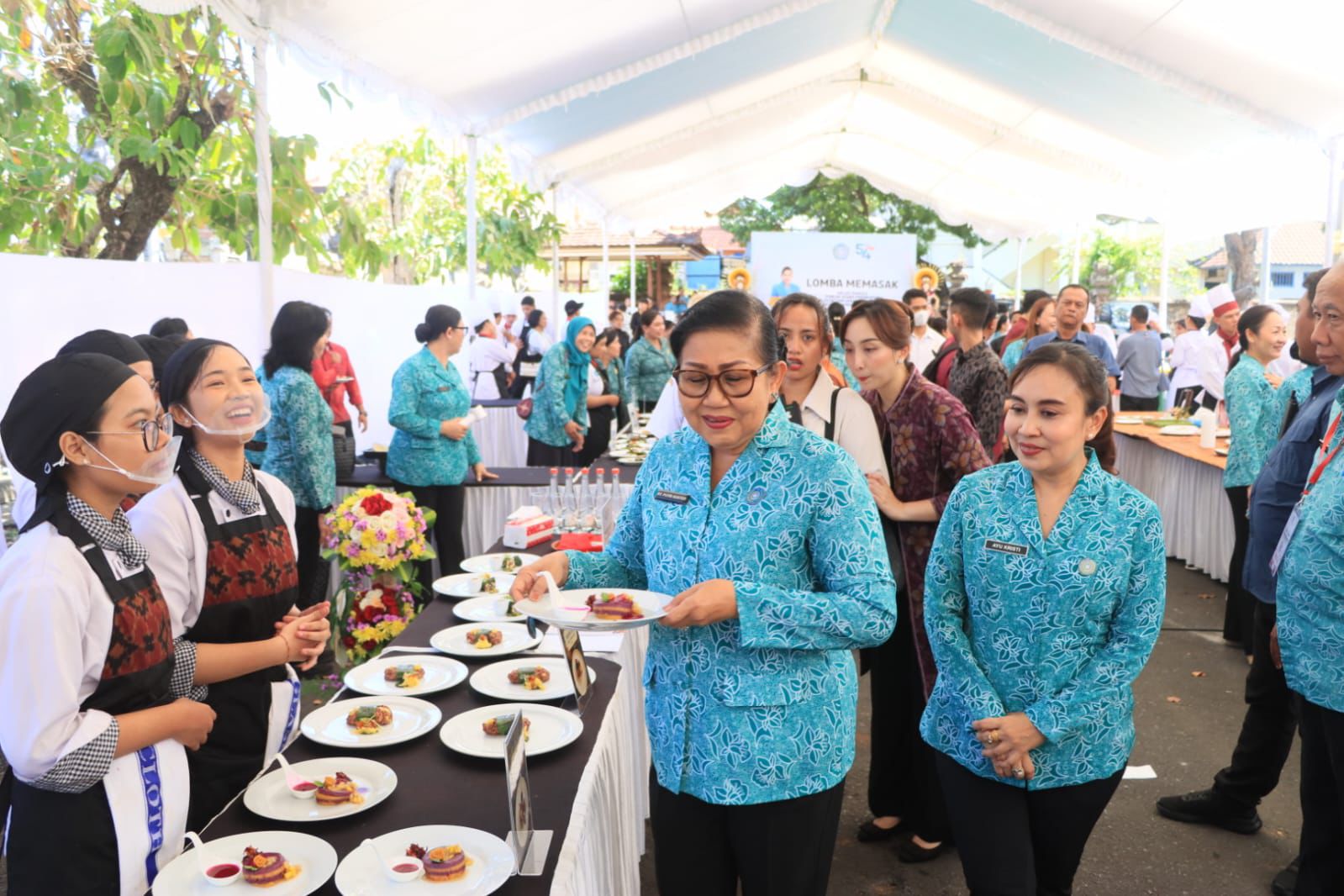 TP PKK Denpasar Ikuti Semua Lomba HKG ke-54 Provinsi Bali, Mulai Senam hingga Masak Pangan Lokal
