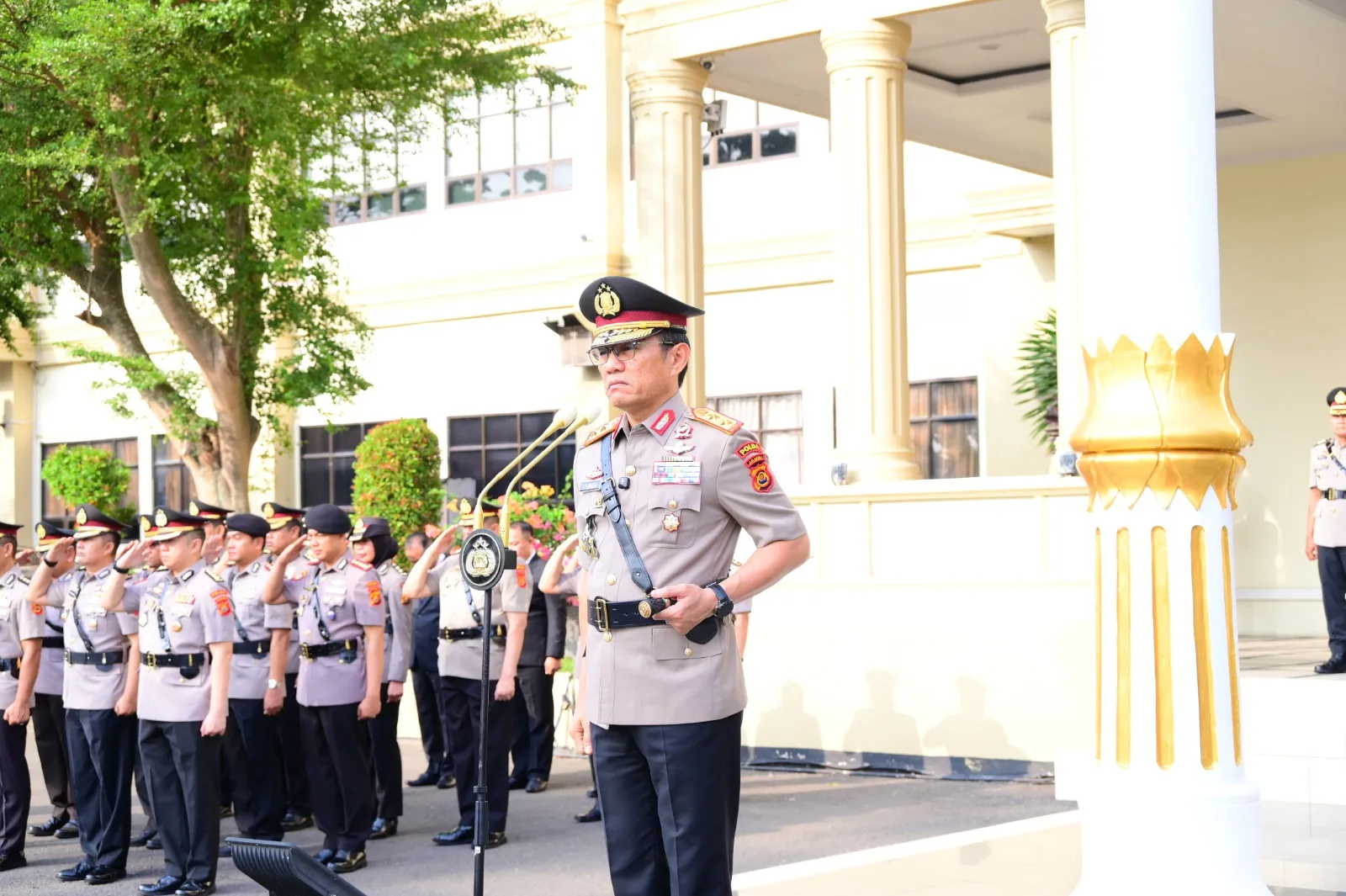 Hari Juang Polri di Jambi, Kapolda Ingatkan 3.000 Personel soal Integritas dan Pelayanan Publik