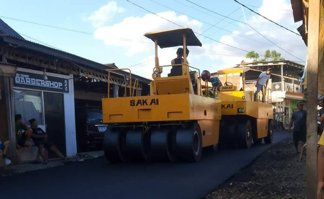 Warga Gogagoman Kotamobagu Akhirnya Nikmati Jalan Mulus, Aspal Hotmix di Eks Pasar Ikan Dayanan Rampung