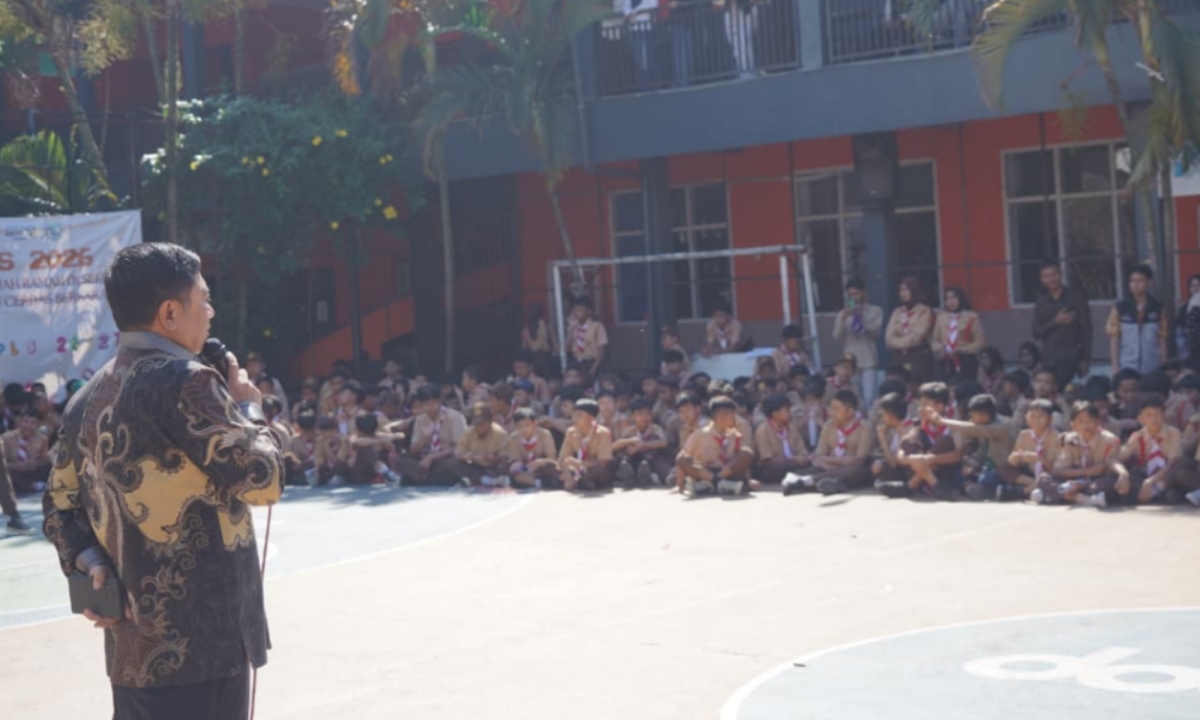 Bupati Garut Abdusy Syakur Amin, Alumni SMPN 2, Ajak Siswa Baru Aktif Pramuka: 