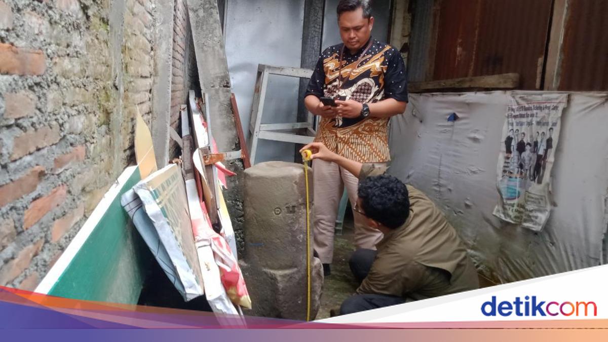 Batu Lingga Berhuruf Jawa Kuno Abad ke-9 Ditemukan di Gang Buntu Klaten, Terbaca Kata 'Palyangan'