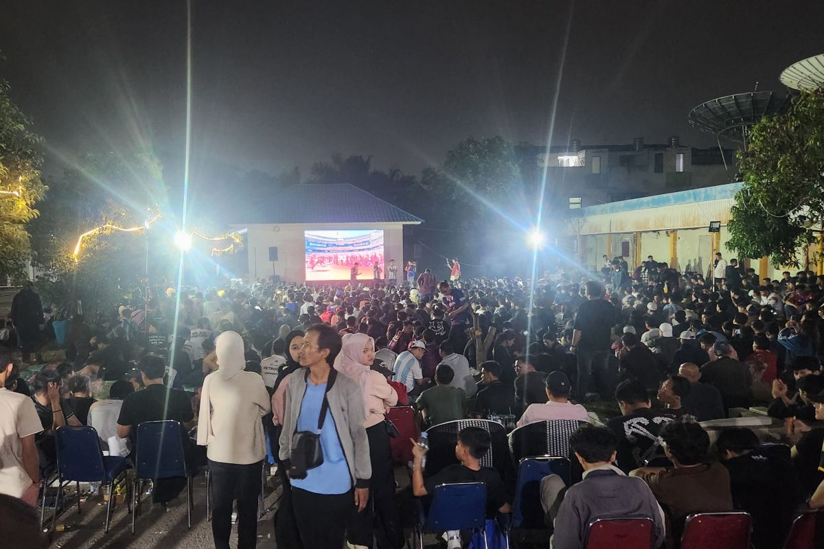 TVRI Palembang Sediakan 3 Titik Nobar Final Piala Dunia 2026, 2.000 Lebih Warga Padati Area Indoor-Outdoor