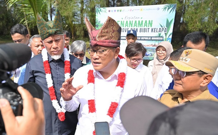 Gubernur Sumbar dan Menteri LHK Canangkan Gerakan Tobat Ekologis, Targetkan Mitigasi Bencana Hidrometeorologi 2026