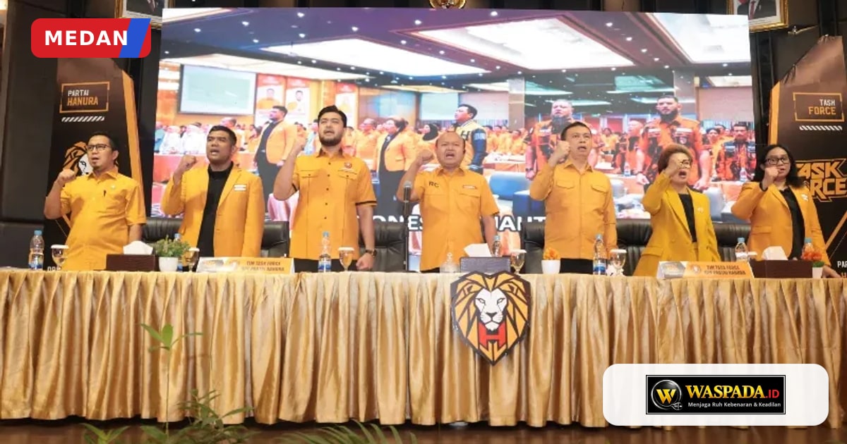 Hanura Targetkan Struktur PAC se-Sumut Rampung September 2026, 70 Kursi DPRD Jadi Modal Pemilu 2029