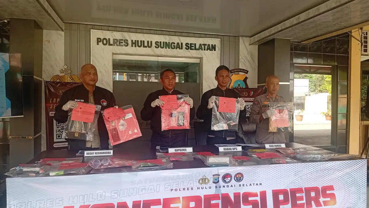 Operasi Antik Intan 2026 di HSS: Polres Ungkap 20 Kasus Narkoba, Kapolres Imbau Pengguna Segera Insaf
