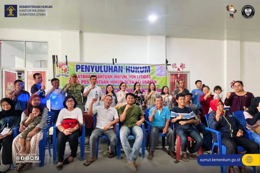 Paralegal di Kabanjahe Diedukasi soal Layanan Nonlitigasi, Kanwil Kemenkum Sumut Optimalkan Posbankum Desa