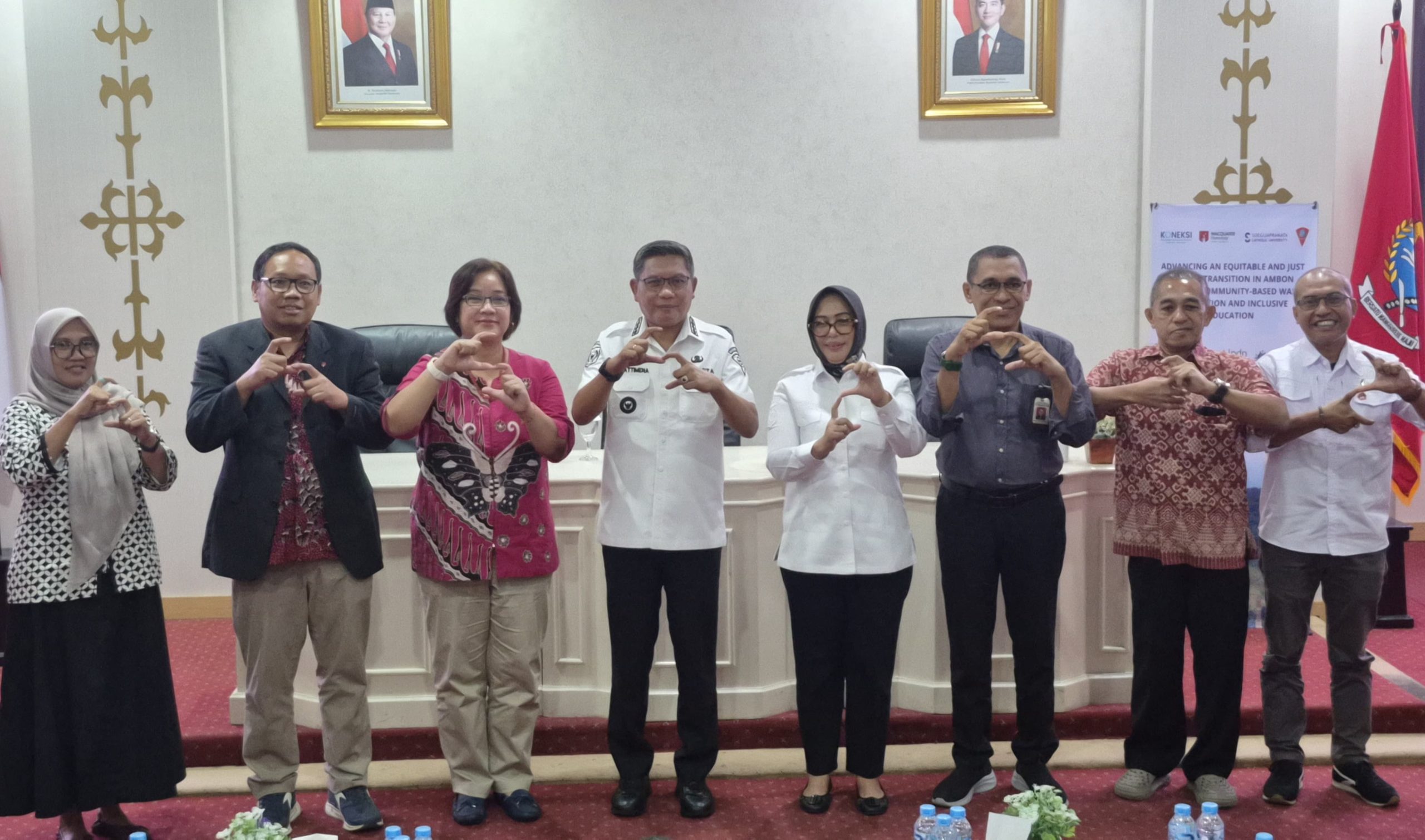 Pemkot Ambon Kick Off Riset Transisi Energi Berkeadilan, Sampah Kota Diolah Jadi Bahan Bakar Alternatif
