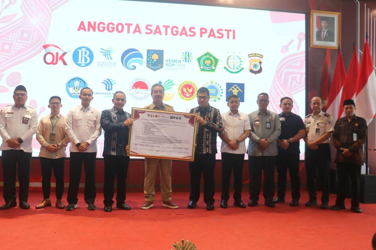 Gubernur Maluku Hendrik Lewerissa Canangkan Gerakan SALAWAKU, Libatkan Bhabinkamtibmas Perangi Investasi Ilegal dan Scam Digital