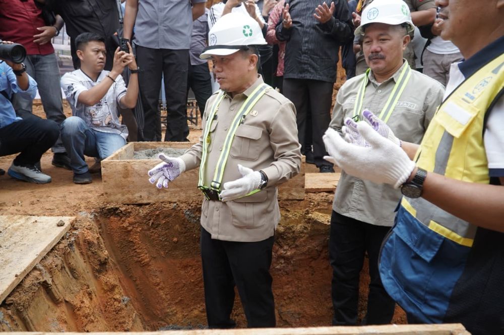 Gubernur Jambi Al Haris Groundbreaking RSUD Bukit Tengah Kerinci, Target Operasi 2027 dengan Anggaran Rp 137,5 Miliar
