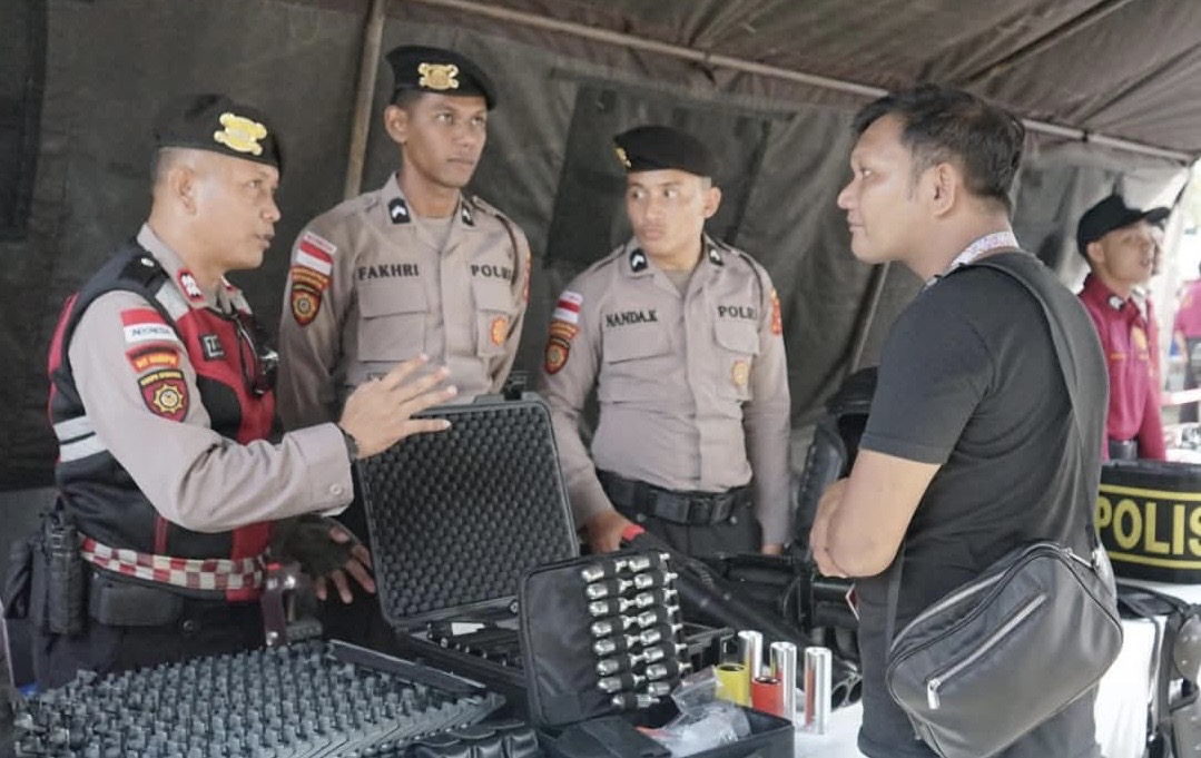 Ribuan Warga Padati CFD Polda Aceh di Jalan M Daud Beureueh Sambut HUT Bhayangkara ke-80