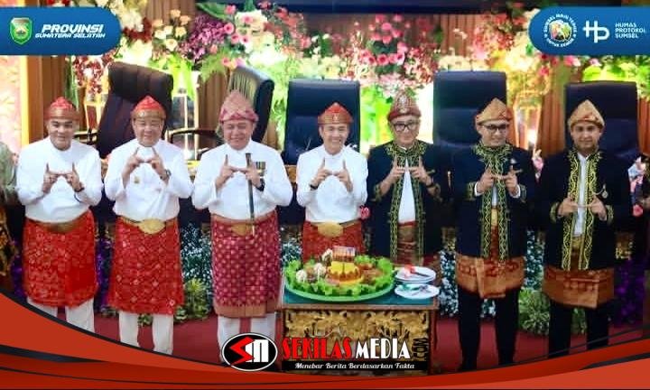 Gubernur Sumsel Herman Deru Soroti IPM 83,27 Persen dan Angka Kemiskinan 9,04 Persen di HUT ke-1.343 Palembang