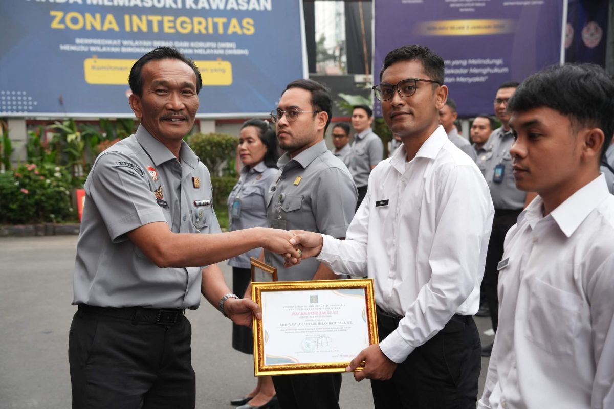 Kepala Kemenkum Sumut Ignatius Mangantar Tua Silalahi Soroti Integritas Layanan dan Target Kinerja hingga Juni 2026