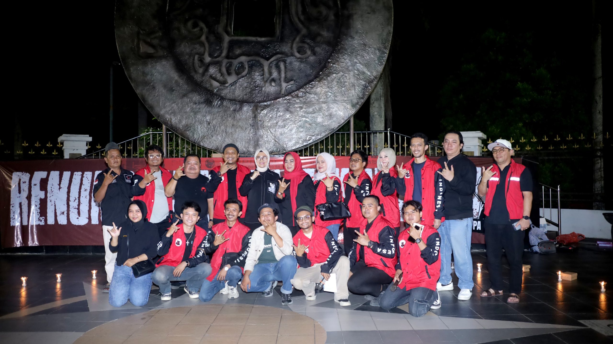 BMI Bangka Belitung Gelar Malam Renungan Kudatuli di Pangkalpinang, Generasi Muda Diajak Ingat Perjuangan Demokrasi