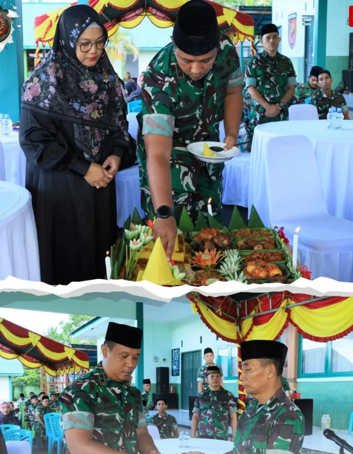 Kodim 1505/Tidore Gelar Syukuran HUT ke-69 Kodam XV/Pattimura, Warga dan Forkopimda Hadir