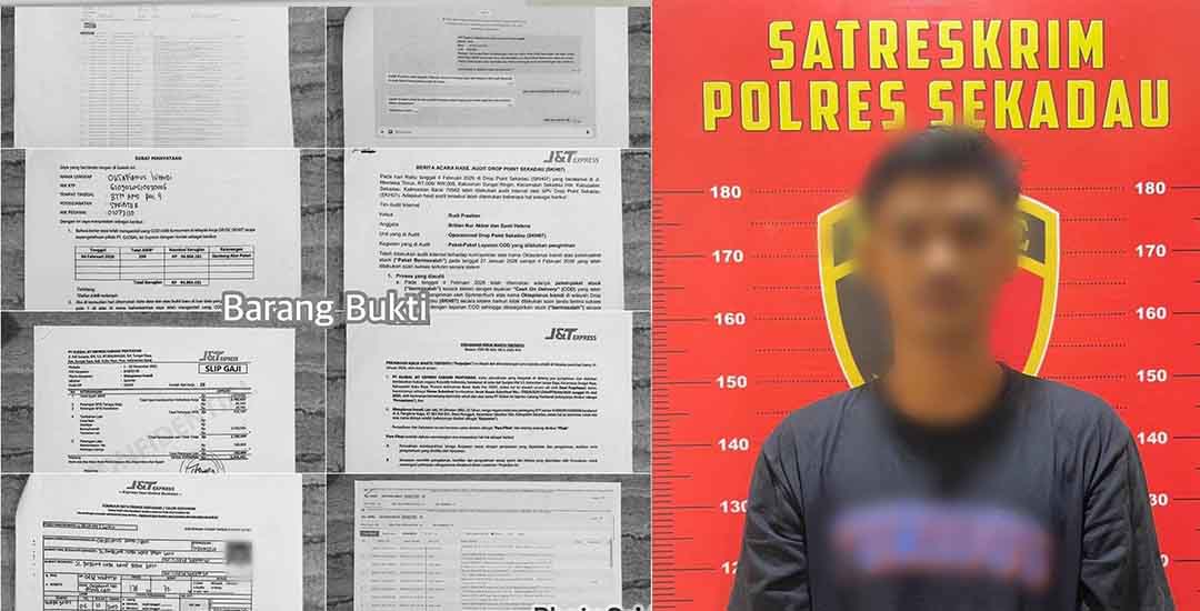 Polres Sekadau Tangkap Kurir Penggelap Dana COD Rp94 Juta untuk Judi