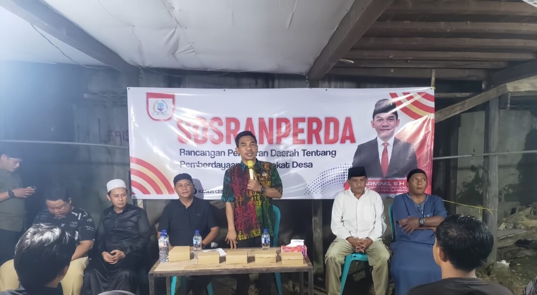 Anggota DPRD Kaltara Arming Jaring Aspirasi Warga Nunukan Tengah untuk Penyempurnaan Ranperda