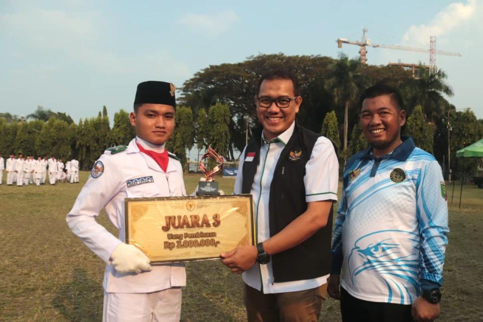 MAN 1 Lampung Timur Satu-satunya Madrasah di Lomba Paskibra Tingkat Provinsi, Raih Juara III di Kantor Gubernur