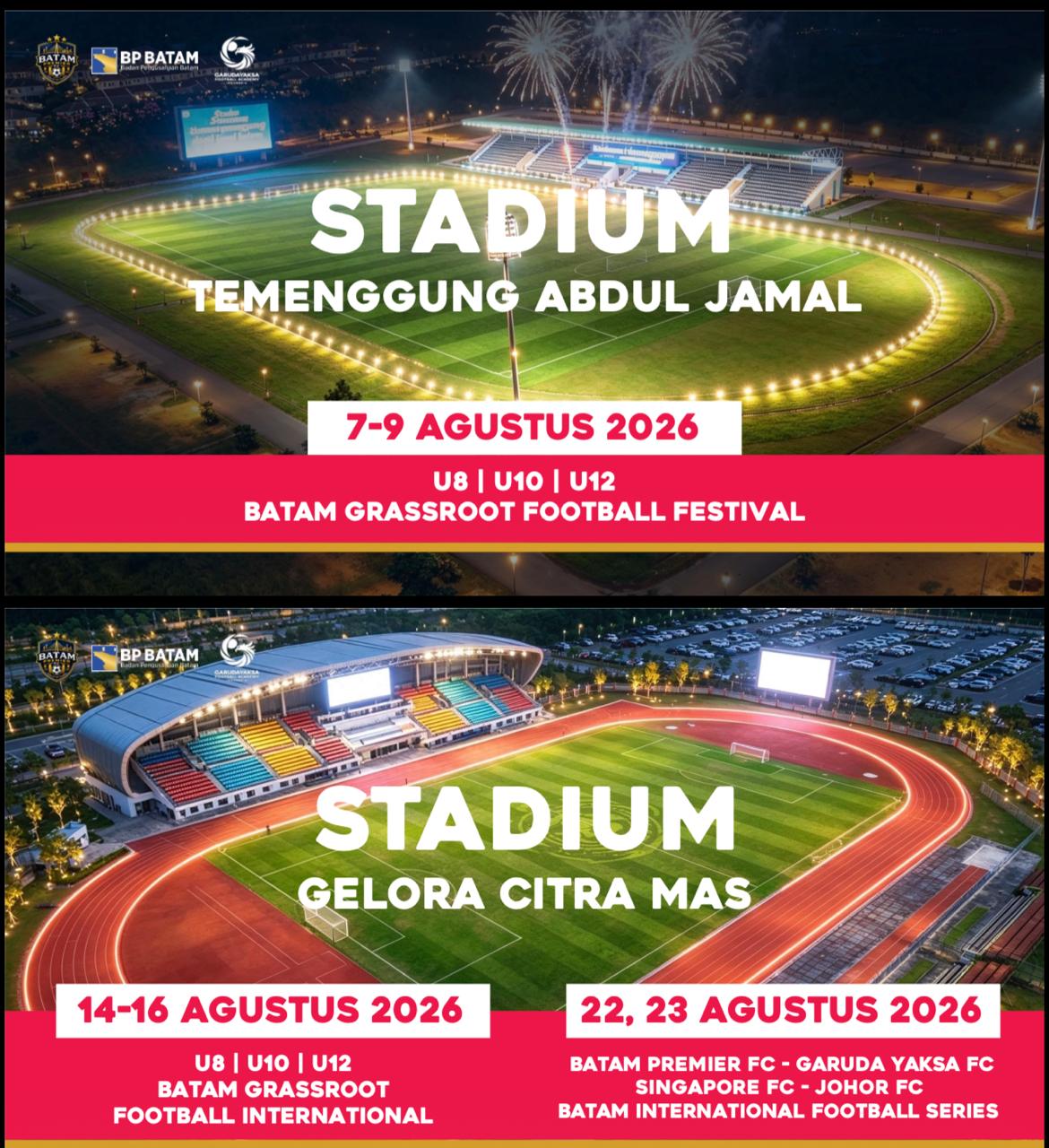 BP Batam Dukung Turnamen Sepak Bola Usia Dini Internasional, Target Lahirkan Talenta Muda dan Dorong Sport Tourism