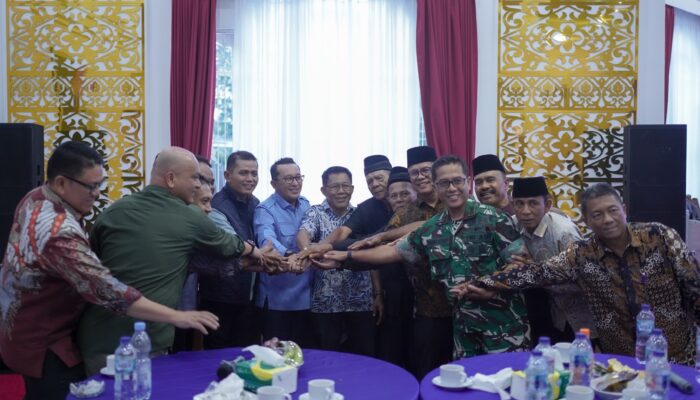 Pemkab Solok dan Tanah Datar Sepakati Penyediaan Lahan 30 Hektare untuk Pembangunan Batalyon TP 951