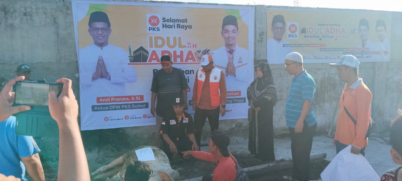 PKS Tebing Tinggi Sembelih 5 Hewan Kurban di Idul Adha 1447 H, Komitmen Perkuat Pelayanan Umat