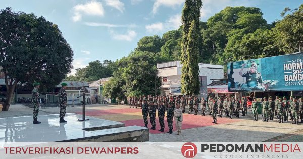 Kasdim 1406/Wajo Bacakan Amanat Kasad di Upacara Bendera, Tegaskan Disiplin dan Loyalitas sebagai Fondasi Tugas