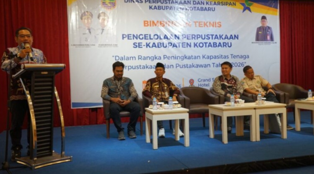 Pemkab Kotabaru Latih 54 Pengelola Perpustakaan Desa dan TBM Kelola Buku Digital Lewat Aplikasi iKotabaru