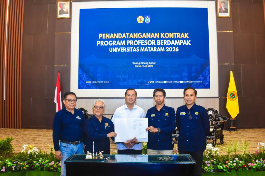Pemprov NTB dan Unram Kolaborasi Program Desa Berdaya dengan 22 Profesor, Target Entaskan Kemiskinan Ekstrem