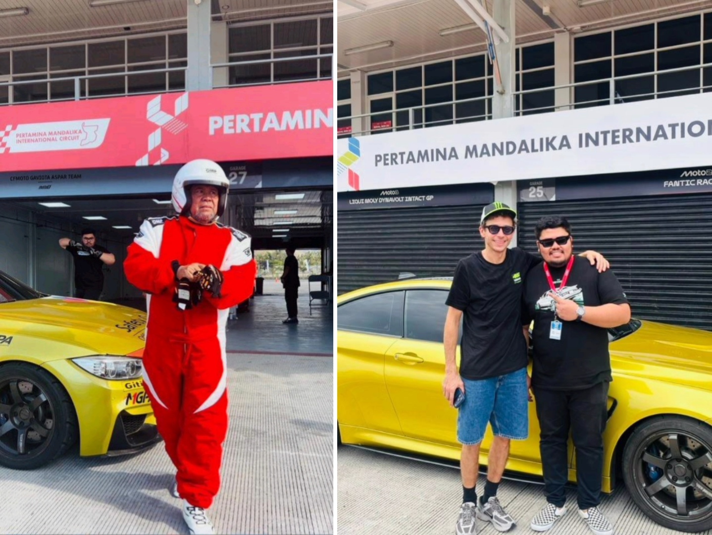 Pengusaha Mataram H. Edy Sofyan Pinjamkan Dua Mobil BMW M4 untuk Drift dan Track Day di Sirkuit Mandalika