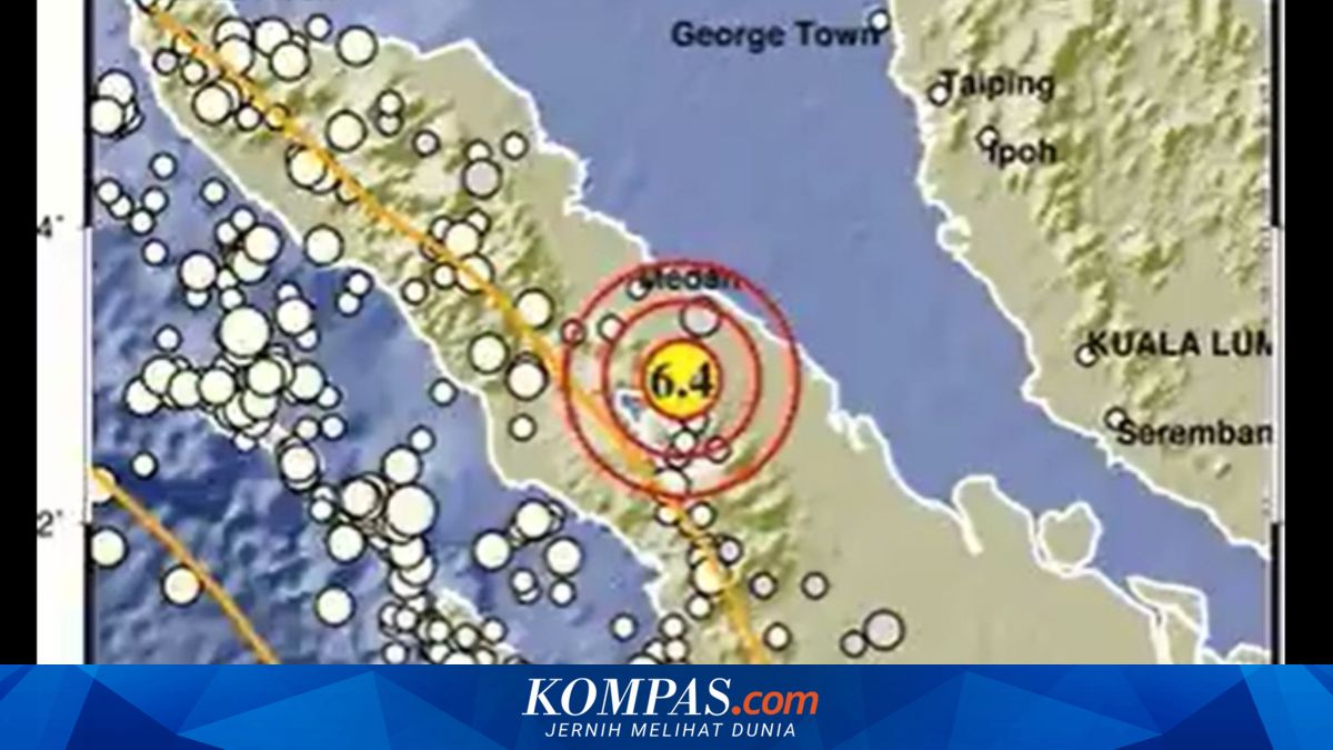 Gempa M 6,4 Guncang Simalungun dan Terasa hingga Pematangsiantar, BPBD Pastikan Tidak Ada Kerusakan