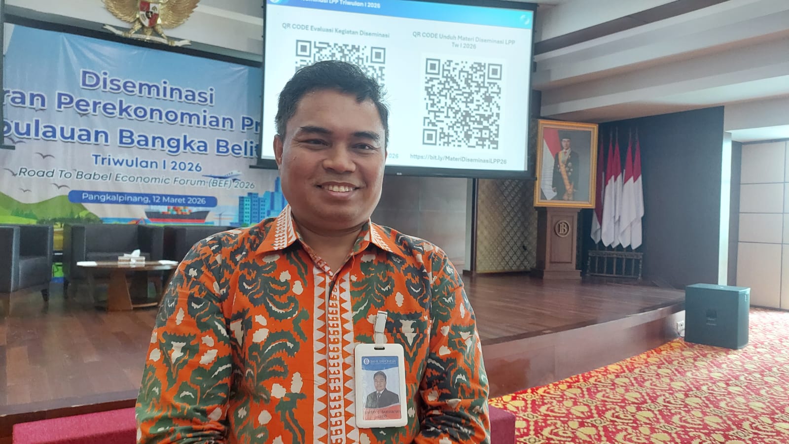 Indeks Keyakinan Konsumen Bangka Belitung Tembus 125,92 pada April 2026, Optimisme Ditopang Proyek MBG