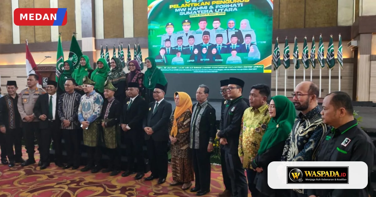 KAHMI Sumut Periode 2026-2031 Resmi Dilantik, 430 Pengurus Siap Kolaborasi dengan Pemprovsu untuk Ekonomi Umat