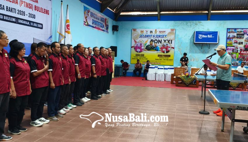 Tiga Kali Juara Umum Porprov, PTMSI Buleleng Kini Kejar Regenerasi Atlet Muda Jelang Tuan Rumah 2027