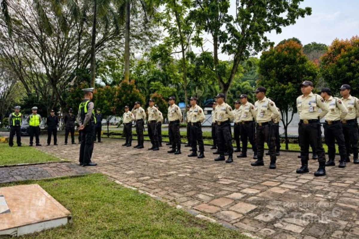 Satpam PT Timah di Bangka Barat Dapat Edukasi Keselamatan Berkendara dari Satlantas Polres