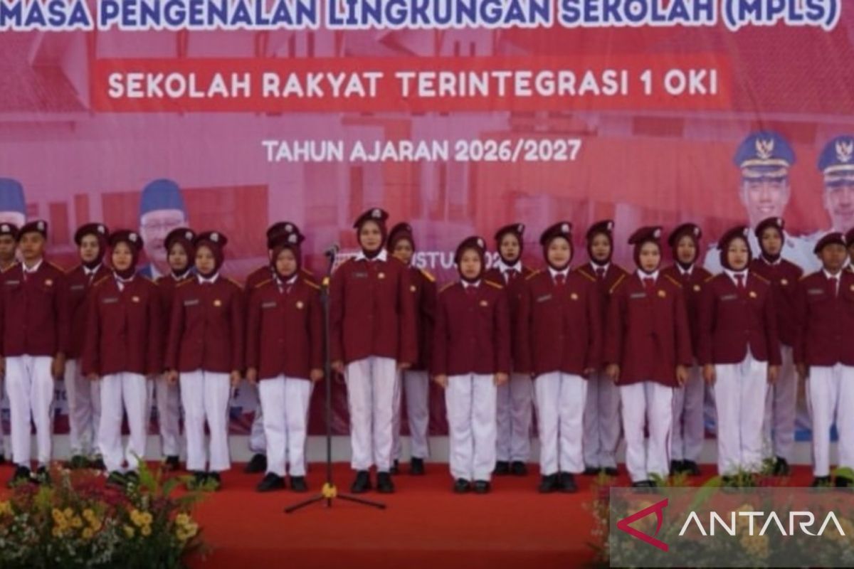 184 Siswa Mulai Ikuti MPLS di Sekolah Rakyat OKI, Bekas Lahan Kosong Kini Jadi Kampus SD-SMA Berasrama